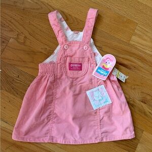 OshKosh Pink Corduroy Jumper Dress
